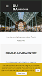 Mobile Screenshot of duraasesores.com